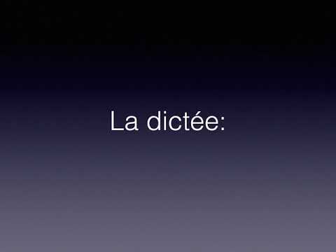 dictée texte 28 cm1