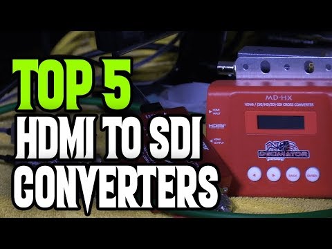 ✅ Best HDMI To SDI Converters 2019 - Top 5 HDMI To SDI Converters.