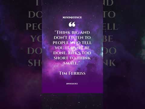 dream big and aim high! ignore the naysayers who tell you your goals are impossible #dreambig