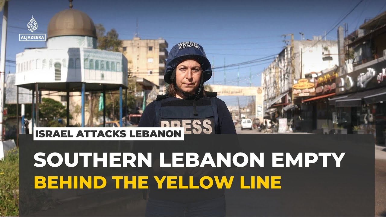 Israel’s ‘yellow line’ turns southern Lebanon villages into empty zones
