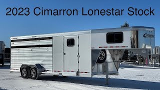A preview image of the linked video showcasing 2023 Cimarron Lonestar Stock Stock