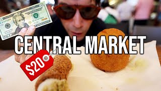 Florence Mercato Centrale $20 Food Challenge🍕🍝