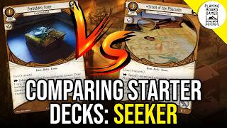 Starter Deck Comparison: Harvey Walters vs Carolyn Fern (ARKHAM HORROR: THE CARD GAME)