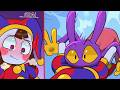 Pomni S Existential Dread Pomni X Jax The Amazing Digital Circus Comic Dub TADC