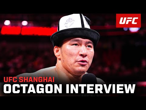 Uran Satybaldiev Octagon Interview | UFC Shanghai