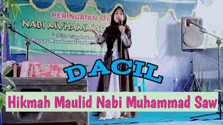 Download lagu DACIL HIKMAH MAULID NABI MUHAMMAD SAW || tamat hee mp3