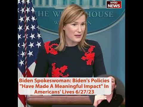 Reporter: When Will Biden Pivot To New Proposals? — Spox: "Today We're Focused On Tomorrow"