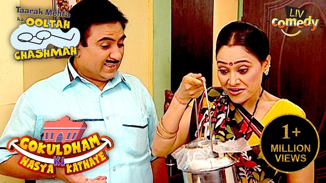 Desi Ghee देख Daya ने बनाया Gujrati खाना |Taarak Mehta Ka Ooltah Chashmah|Gokuldham Ki Hasya Kathaye