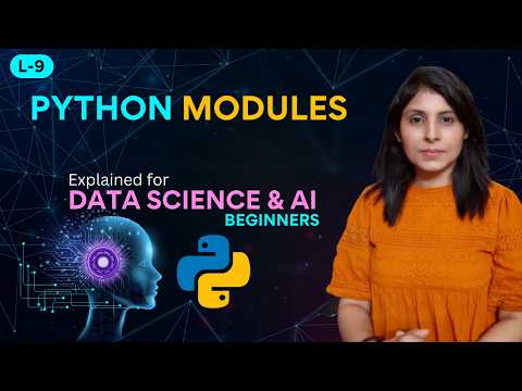 L 9 Python Modules Explained For Beginners Import Your Own Python Module