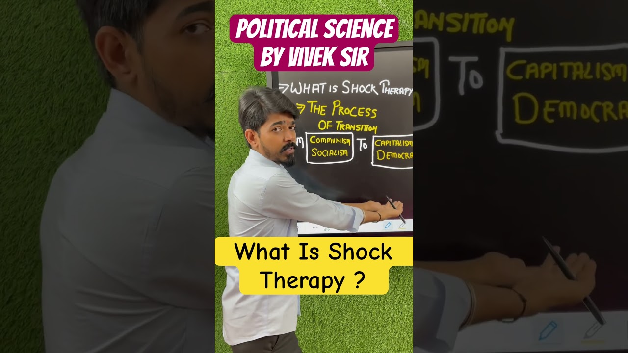 What Is Shock Therapy | End Of Bipolarity | Class 12 Political Science | #cbse #boards2024