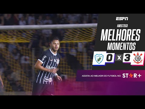 Gols e lances de Londrina x Corinthians