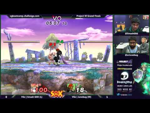 Xanadu 12/16/14 - Smash God (Sheik/Fox) vs. Junebug (Ganon/Diddy)
