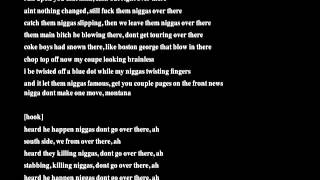 French Montana - Don't Go Over There ft. Fat Joe & Wale(Lyrics on screen)