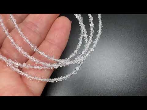 Даймонд Херкімер, чіпси, 4*2мм, нитка