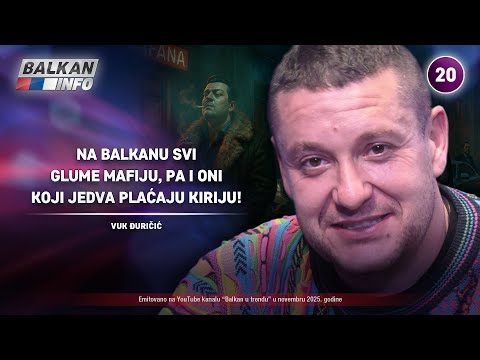INTERVJU: Vuk Đuričić – Na Balkanu svi glume mafiju, pa i oni koji jedva plaćaju kiriju (23.11.2025)
