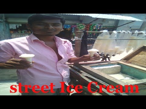 Different Ice Creams Of bangladesh - Thai Street Food Desserts - Ice Cream Rolls