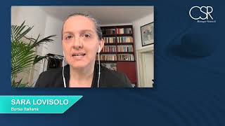 Sara Lovisolo, Borsa Italia