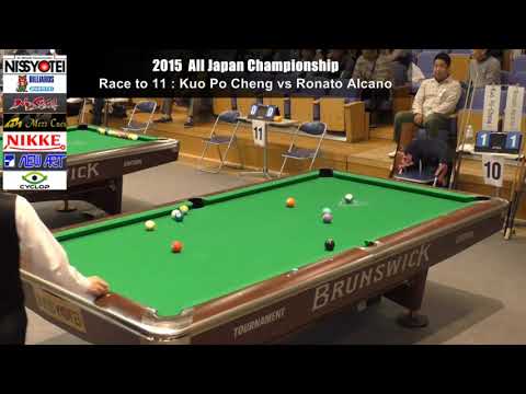 Ronnie Alcano Vs Kuo Po Cheng (Quarter-Final) (48th All Japan Championship 2015)