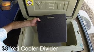 DIY $8 Divider for Yeti Coolers