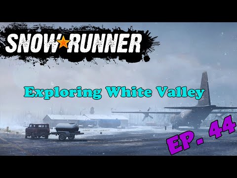 Snowrunner Ep. 44 | PS4 | Exploring White Valley Alaska