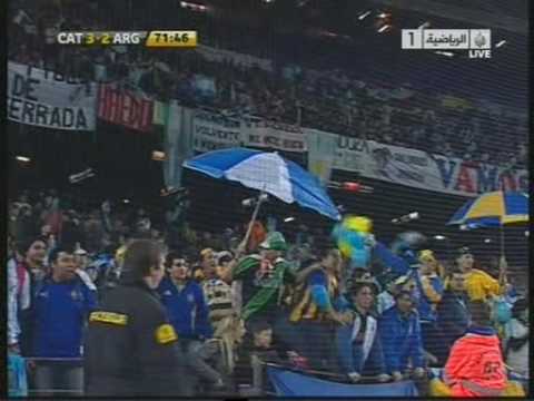 Friendlies: Catalunya Selection Vs Argentina - Angel DI MARIA Goal 3-2