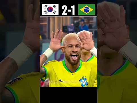 Neymar destroyed Korea republic || Brazil Vs Korea republic World cup 2026 #shorts #football