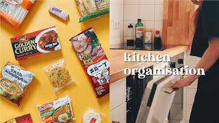Organising the kitchen + Asian food haul!! 🍜