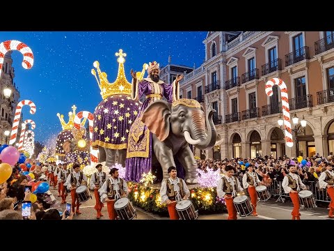 Madrid Three Kings Parade 2025 🇪🇸 | Three Kings Parade Spain Tourism
