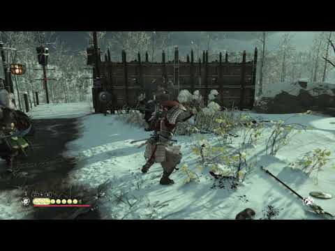 Ghost of tsushima the white tengu strikes a mongol base