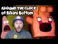HELP I M TRAPPED IN GLOVE WORLD Around The Clock At Bikini Bottom 1 Spongebob Horror Game