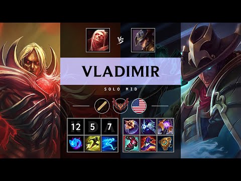 Vladimir Mid vs Twisted Fate - NA Grandmaster Patch 25.14