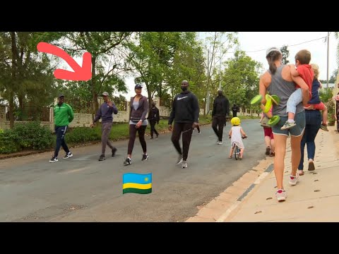 President Kagame takes part in Kigali City car free day in Kigali, Rwanda. Dennis The National 2021.