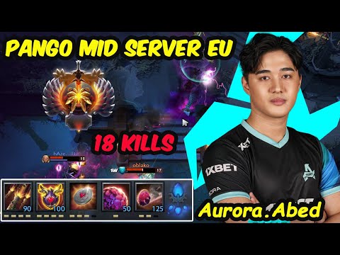 Aurora.Abed Pangolier Midlane Stomp PUB Server EU vs Granmaster Tier Morphling Dota 2