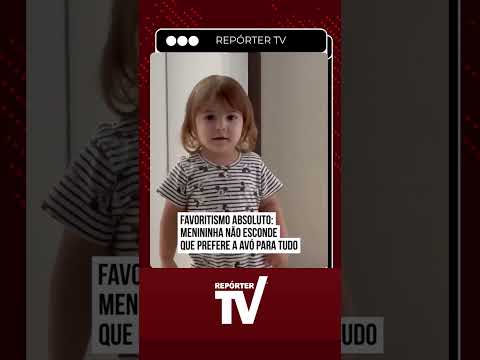 Criança escolhe a vovó em desafio de favoritismo e reação encanta a internet