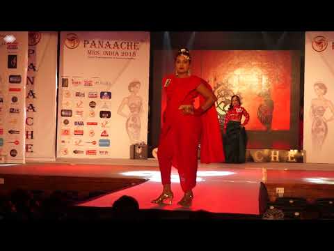 Panaache Mrs India 2018 - Indo Western Sequence