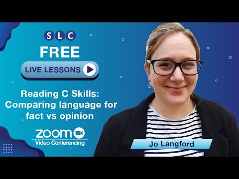 OET LIVE LESSON | Reading C Skills: Comparing language for fact vs opinion