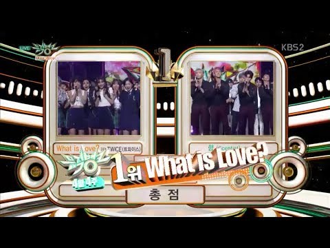 180427 TWICE (트와이스) - "What Is Love?" (8th Win) @ Music Bank KBS