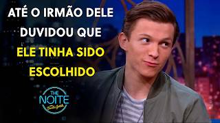 Foi assim que TOM HOLLAND descobriu que seria o HOMEM-ARANHA | The Noite (14/08/26)