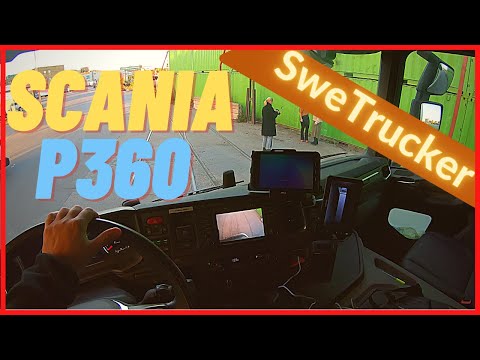 POV Driving Scania P360 - Sweden 🇸🇪, Stockholm
