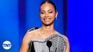Zoe Saldana’s Tribute to Nicole Kidman | AFI Life Achievement 2024 | TNT