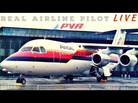 Going Old School in #msfs2020 | The BAE-146 | WhisperJet | REAL Airline Pilot | #jf #justflight