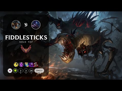Fiddlesticks Top vs Jax - KR Grandmaster Patch 13.21