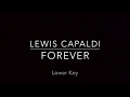 Forever (Lower Key - Piano Karaoke Instrumental) Lewis Capaldi