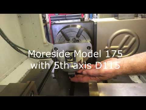Moreside Model 175 4th axis fixture for your Haas HRT160