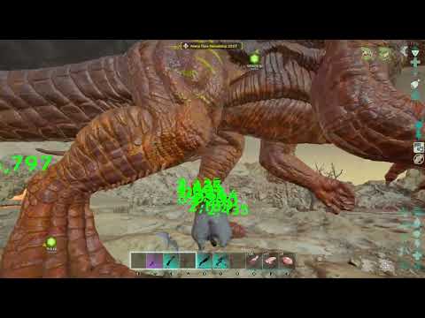 Ark ASA DUO Rhino ALPHA DRAGON ( 3MINUTES!!! ) You have to try this!
