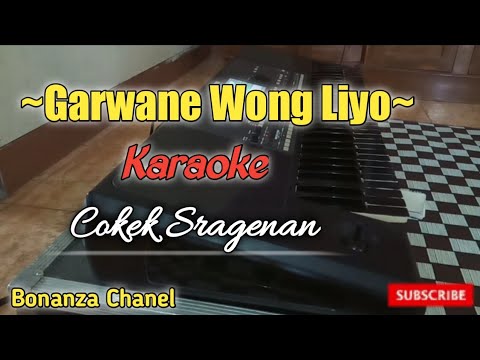 Garwane Wong Liyo Karaoke || Sragenan Campursari