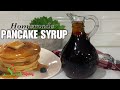 How To Make Maple Syrup At Home How To Make Pancake Syrup Homemade Maple Flavored Syrup Recipe