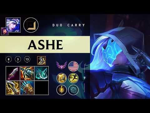 Ashe ADC vs Caitlyn - NA Master Patch 26.03