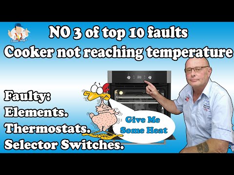 No Heat in Oven, Cooker not reaching temperature or cooking evenly