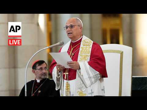 Video Thumbnail: LIVE: Pope Leo XIV leads a prayer service in Madrid